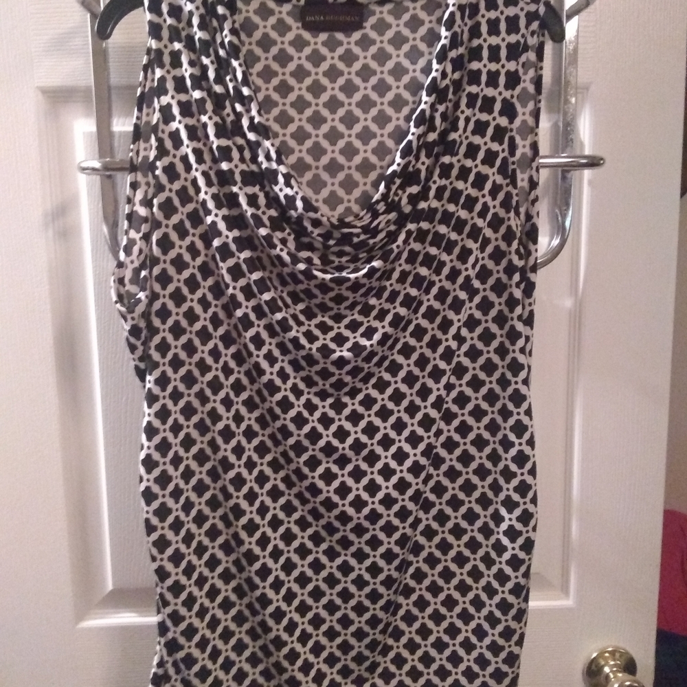 Swoop neck blouse